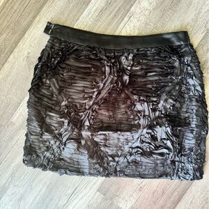 Tibi Mini Skirt with texture detail (Couture quality and NEW never worn)